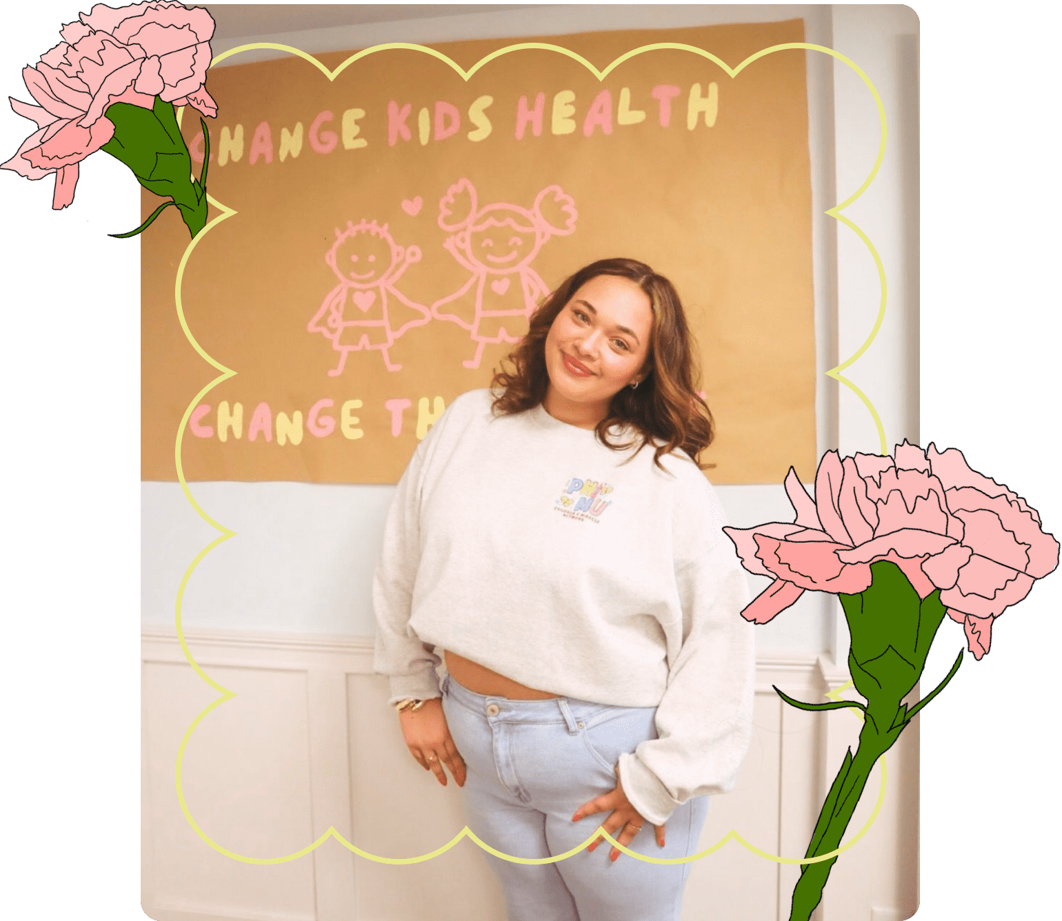 PMU-sister-posing-next-to-event-banner-childrens-miracle-network-large@2x